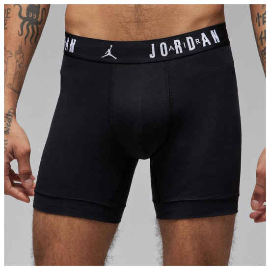 Jordan Ανδρικό εσώρουχο Flight Cotton Core Boxer Briefs 3-Pack